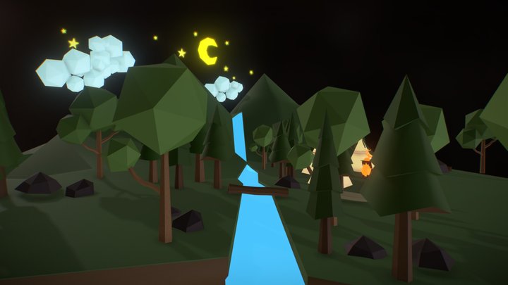 Off to dream land 3D Model
