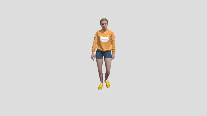 Walk In Circle 3D Model