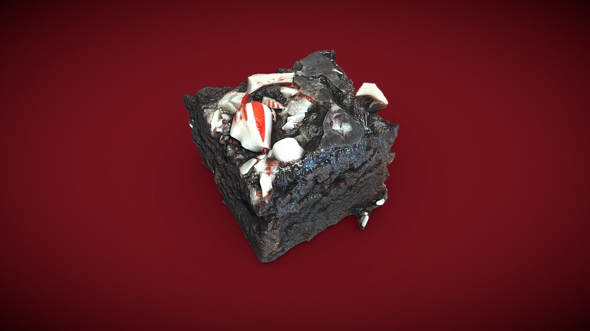 Candy Cane Brownie