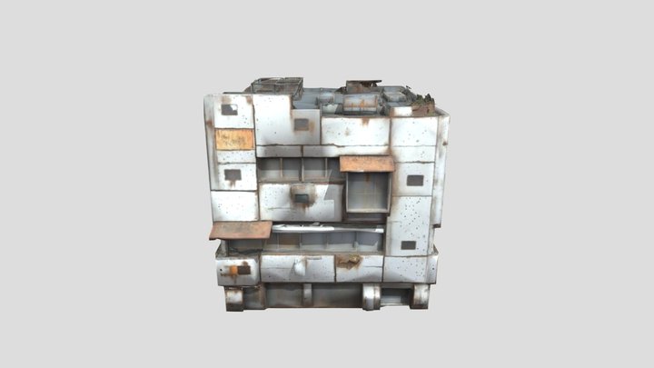 Concrete Haven 3D Model