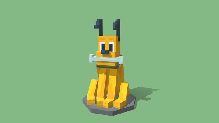 pluto 3D Model