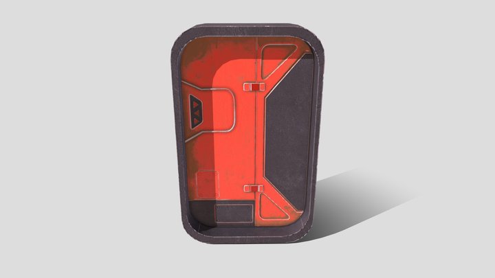 Sliding door 3D Model