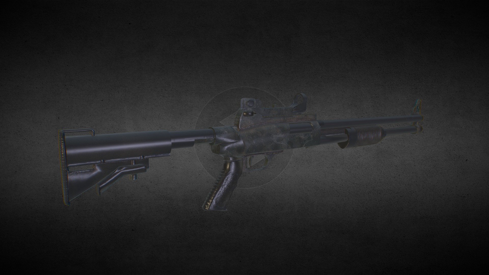 Tactical FN Shotgun - Download Free 3D model by Jona Marklund (@jona ...