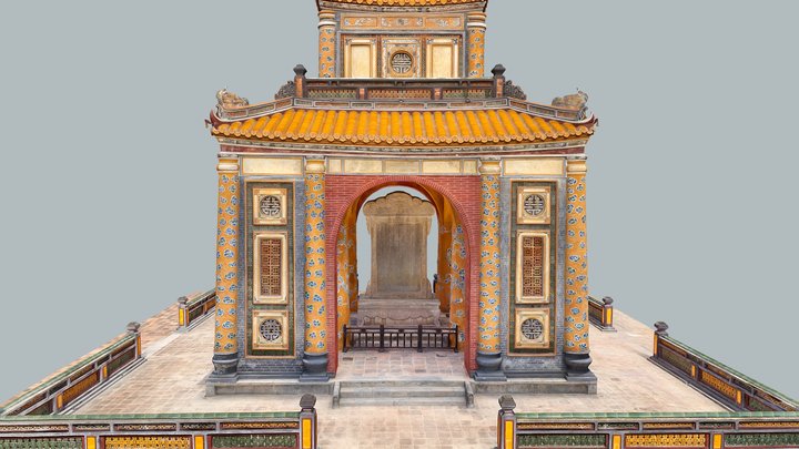 Tu Duc's Tomb - Stele Building (CyArk Dataset) 3D Model