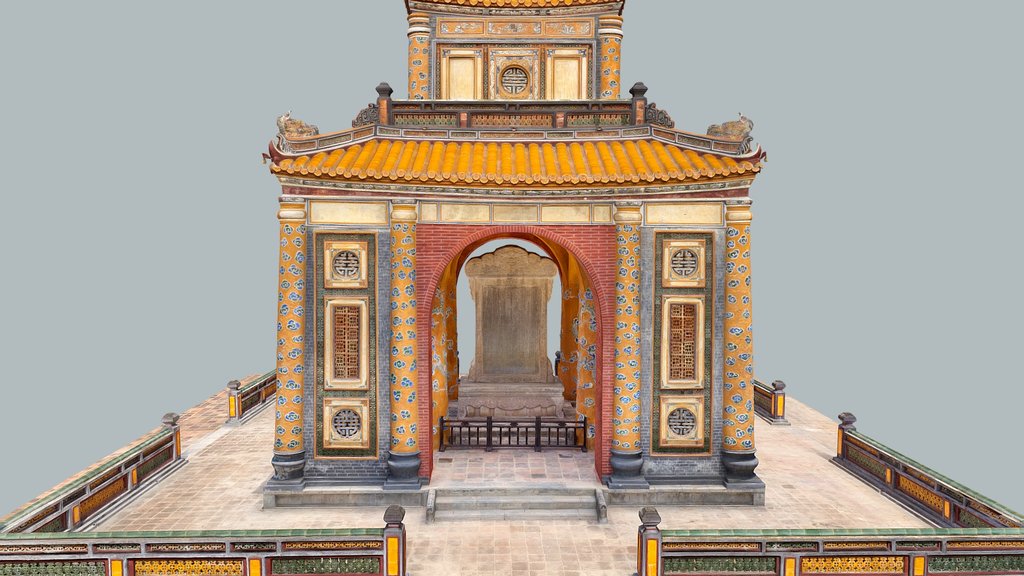 Tu Duc's Tomb - Stele Building (CyArk Dataset)