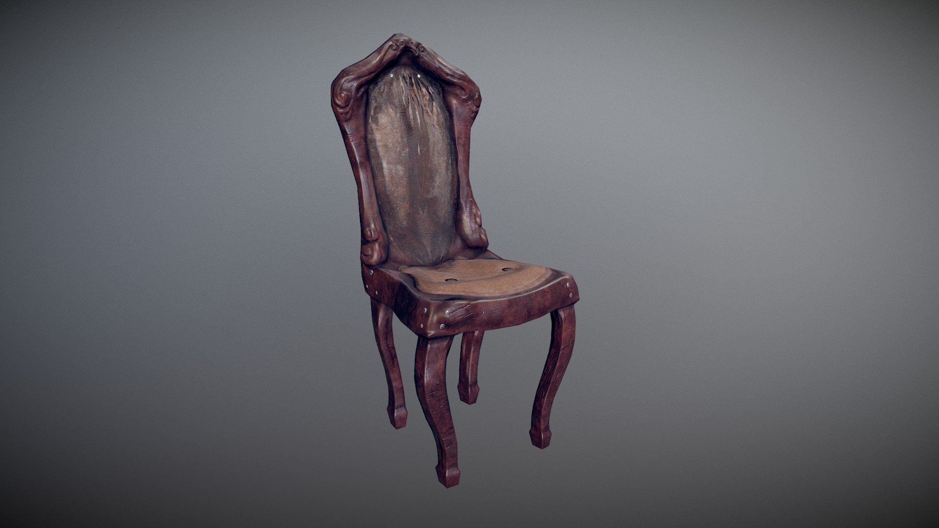 Worn chair