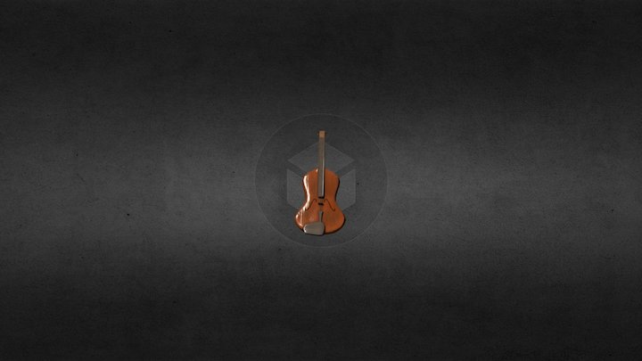 Violin 3D Model
