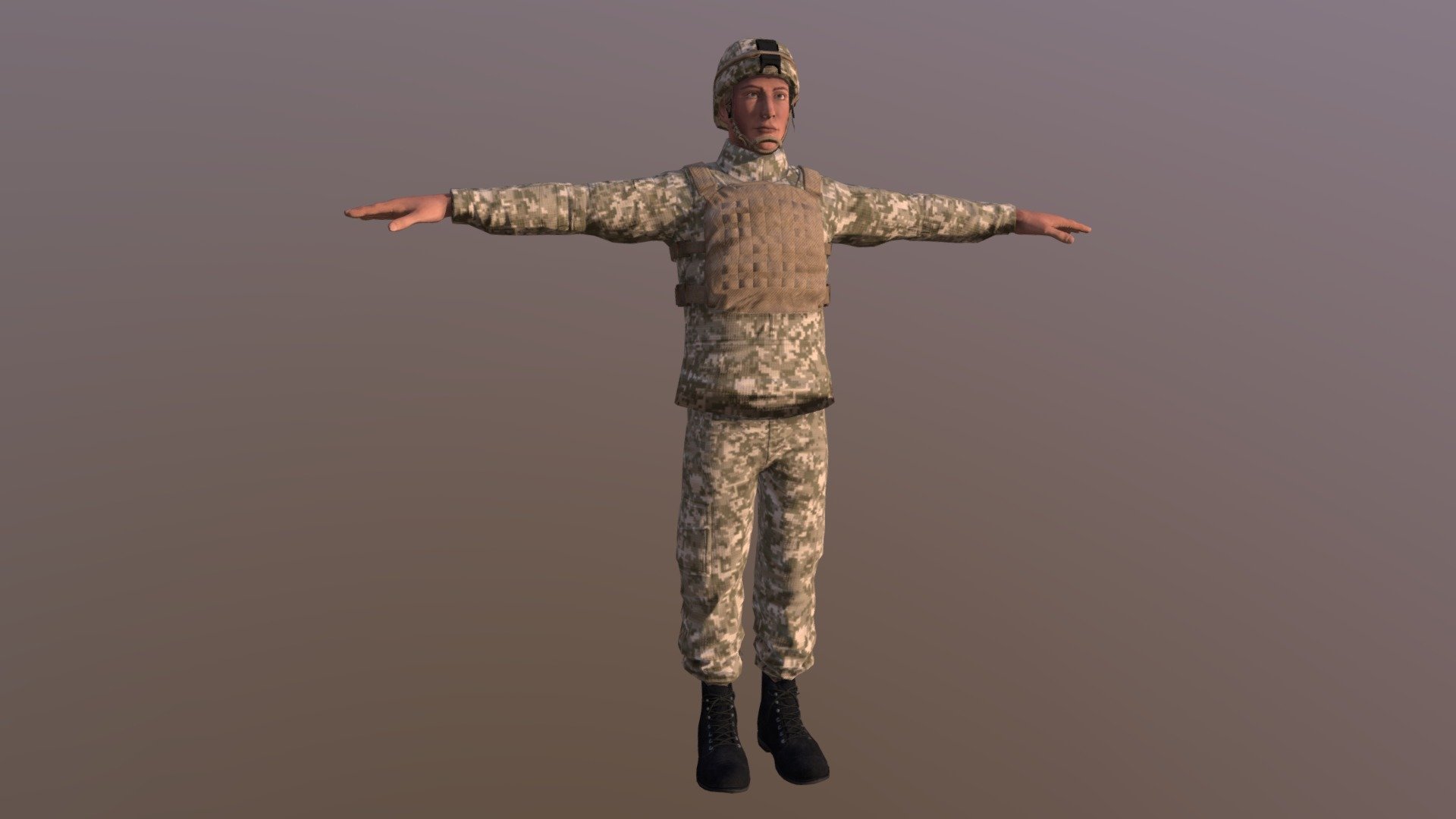 Ukrainian Soldier