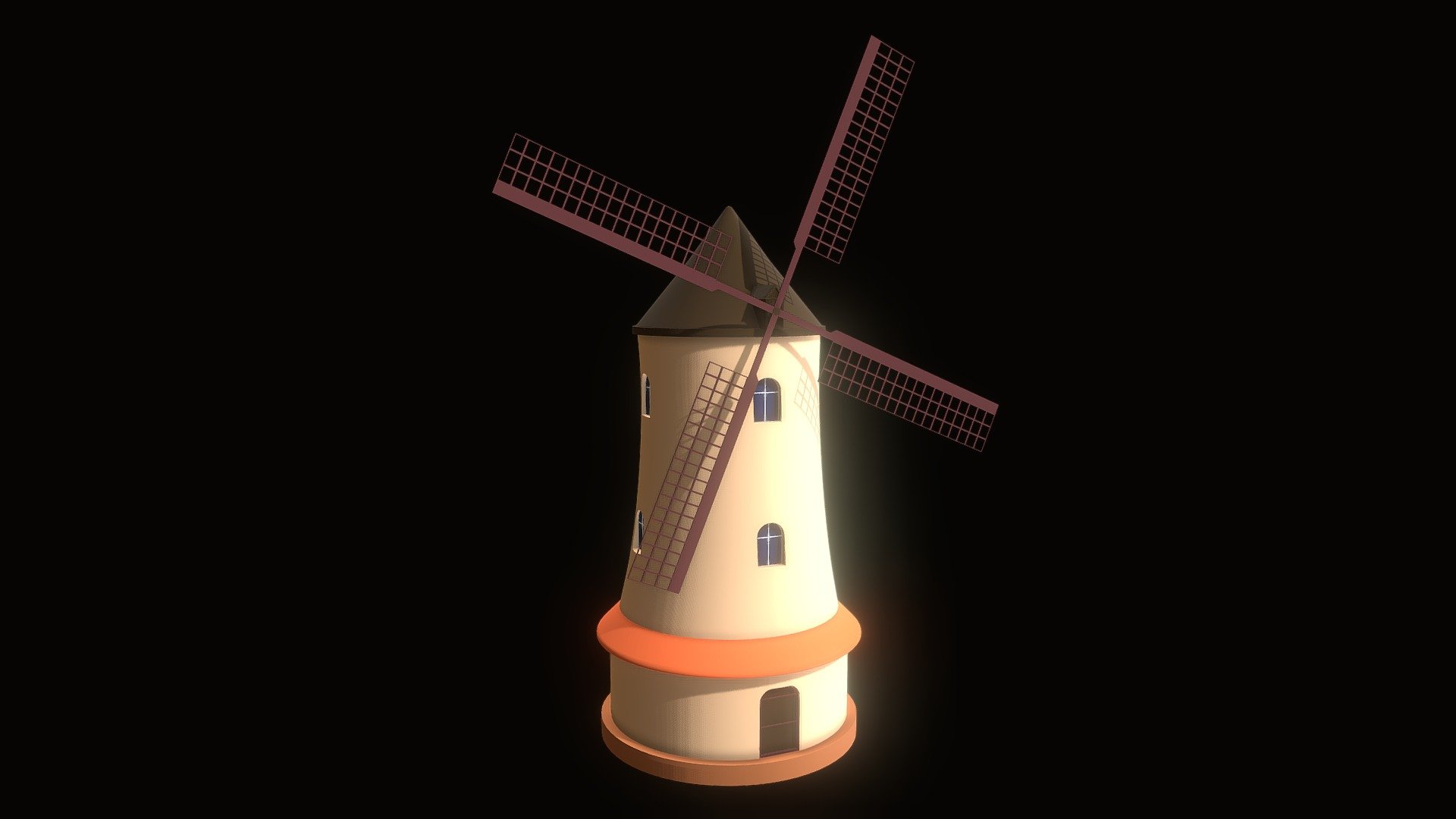 Stylized Windmill - Buy Royalty Free 3D model by cpineda3d [b5d9578 ...