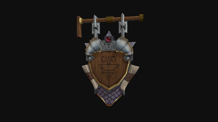 Hearthsign 3D Model