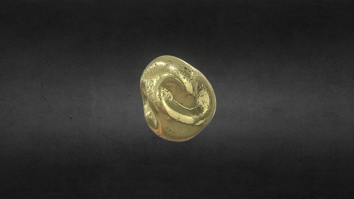 Nugget gold 3D Model
