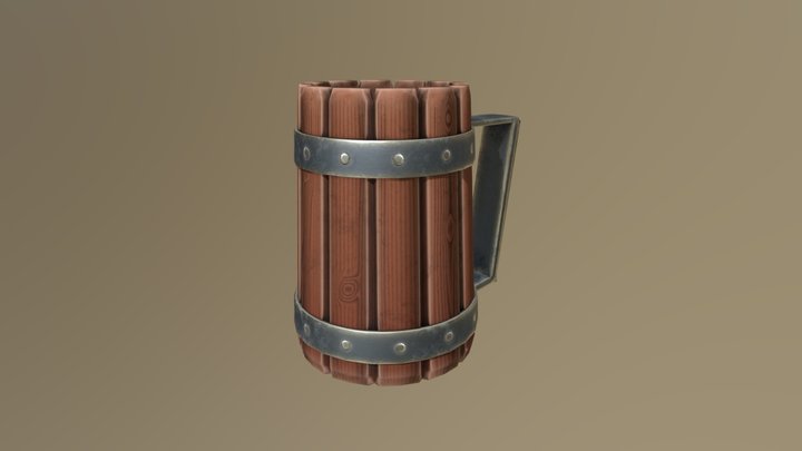 Beer Mug 3D Model