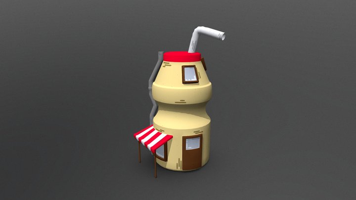 Drink Tower 3D Model