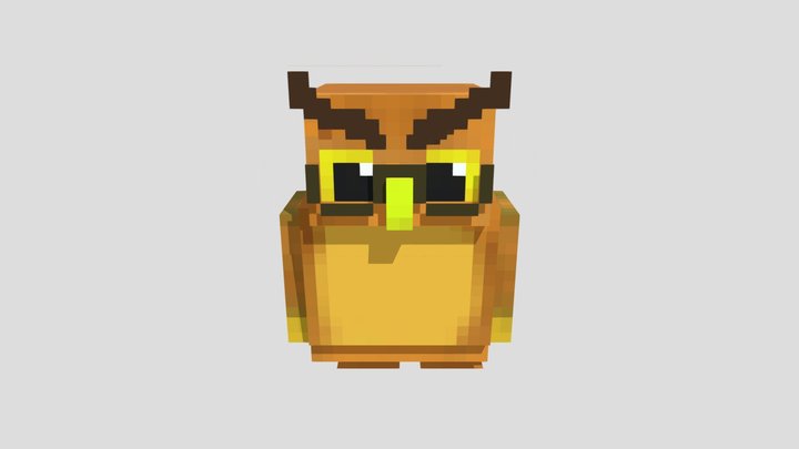 Owl 3D Model