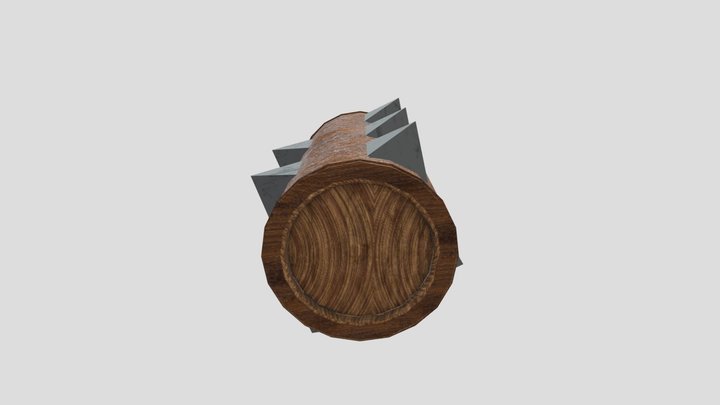 log 3D Model