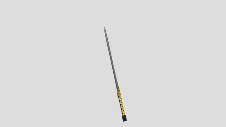 Almighty Sword - Fantasy 3D Model