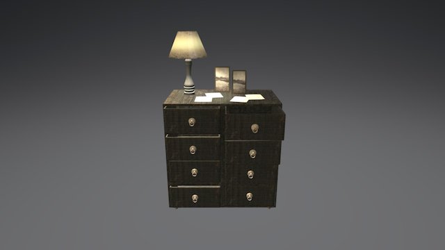 Drawer 3D Model