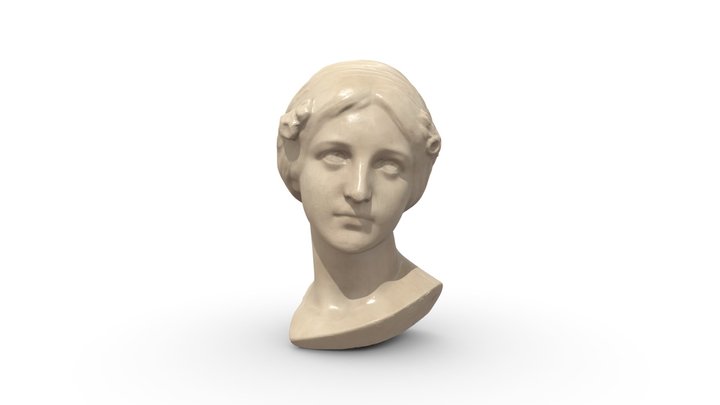 Woman Sculpture (Retopology) 3D Model
