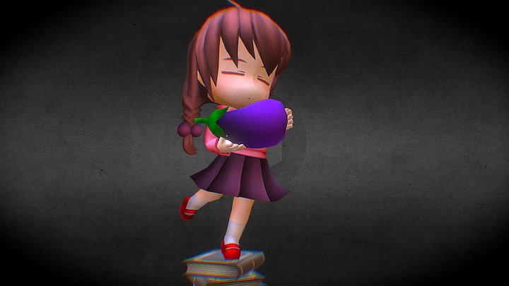 まどちゃん 3D Model