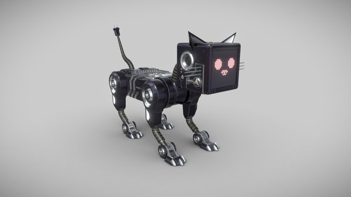 Robocat 3D Model