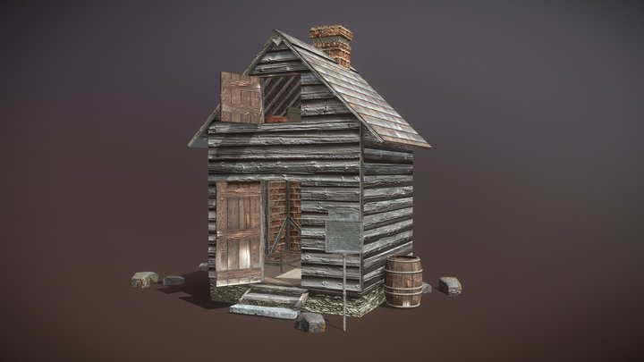 Christian David House 3D Model