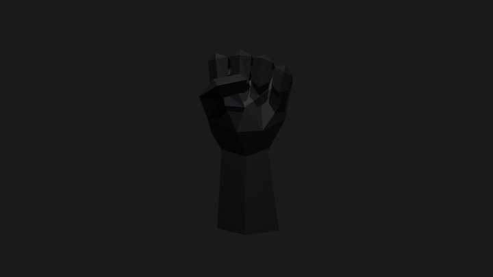 Black Fist 3D Model