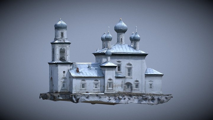 Bogoroditsa church 3D Model