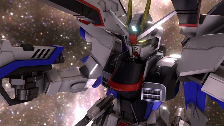 Freedom Gundam（　フリーダムガンダム　） 3D Model