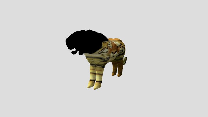 unuspected Animal body 3D Model