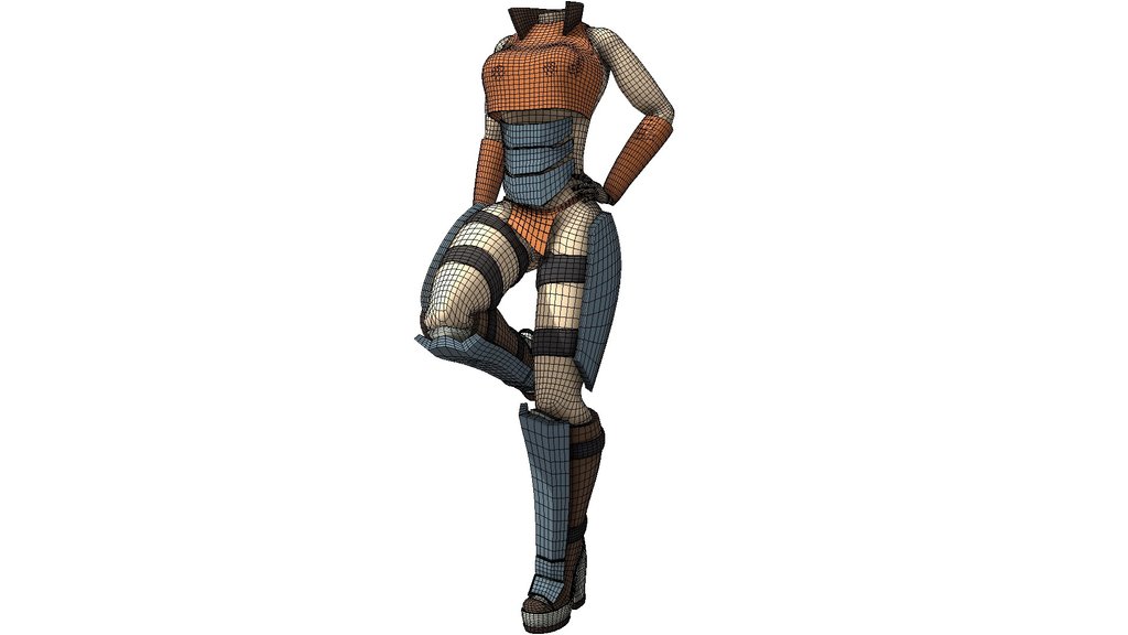 FREE [Fantasy Girl Costume] HIGH POLY