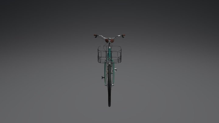 Bicycle All Low T2 3D Model