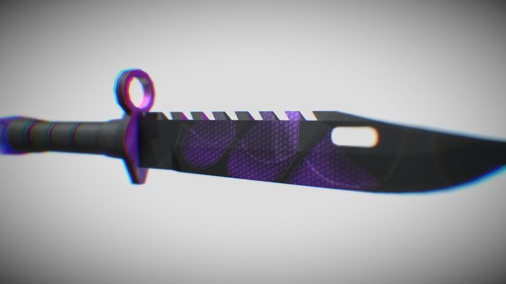 "M9 Bayonet" CS2 reference 3D Model
