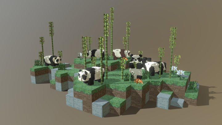 Pandaremodeled 3D Model