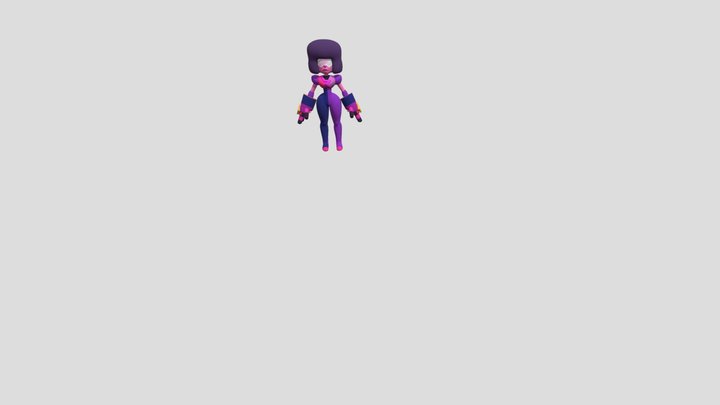 MultiVersus  Garnet 3D Model