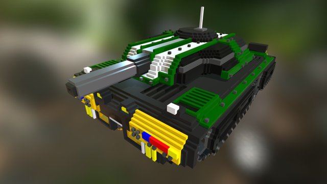 TANK 3D Model