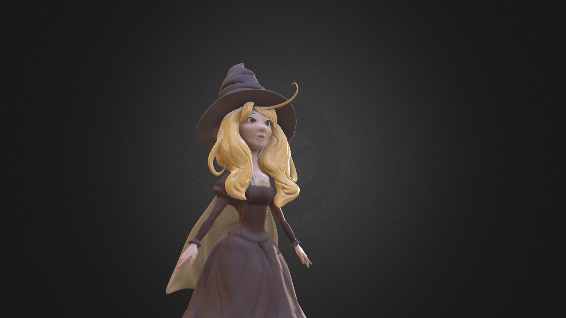 Blonde Witch Project Download Free 3D model by Cattymadi