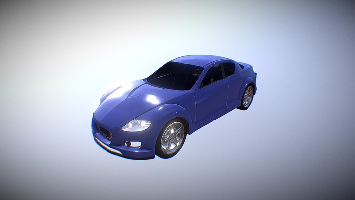 mazda car (rx8) 3D Model