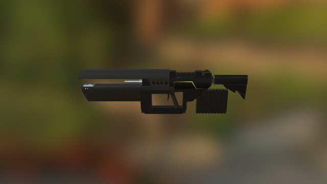 bolt gun 3D Model