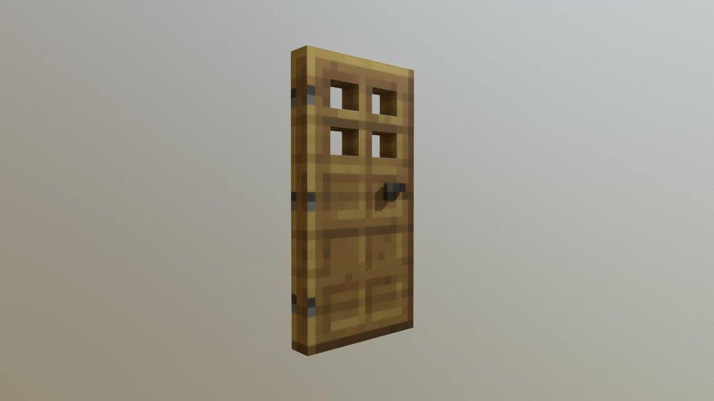 Minecraft Wooden Door