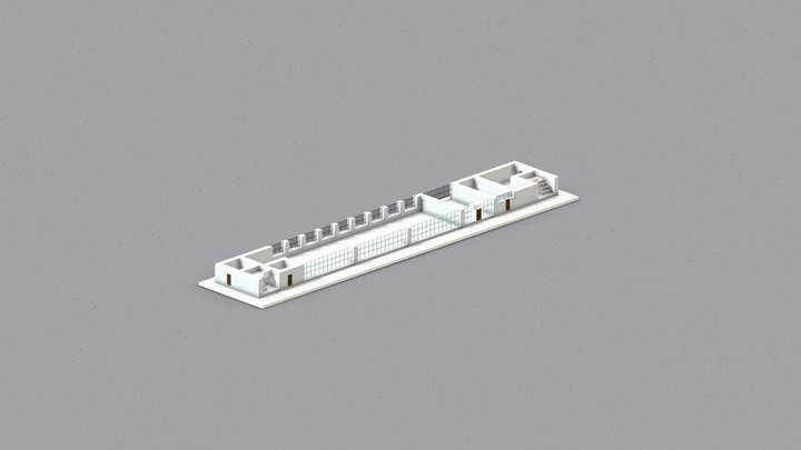 F1 Cross section 3D Model