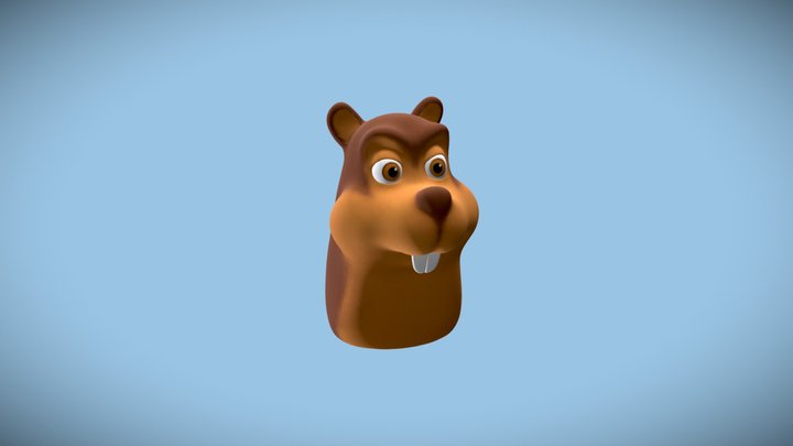 Castor Curso 3D Model