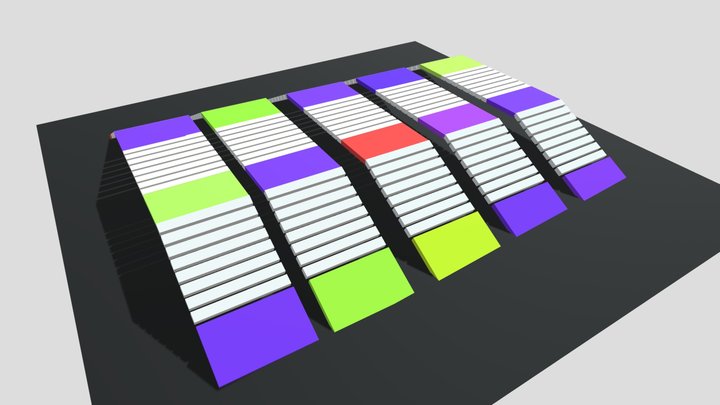 Fs22 Ramp colourful Buy download link 3D Model