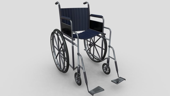 Wheelchair 3D Model