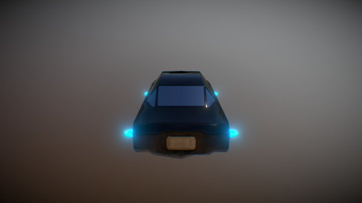 Draft futurisic anti gratity car no. 1 3D Model
