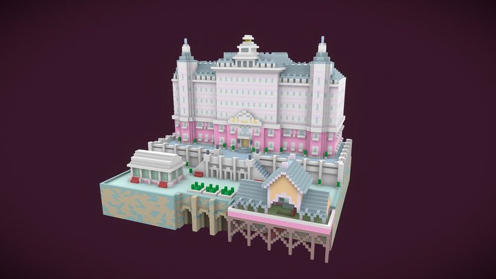 Grand Budapest Hotel 3D Model