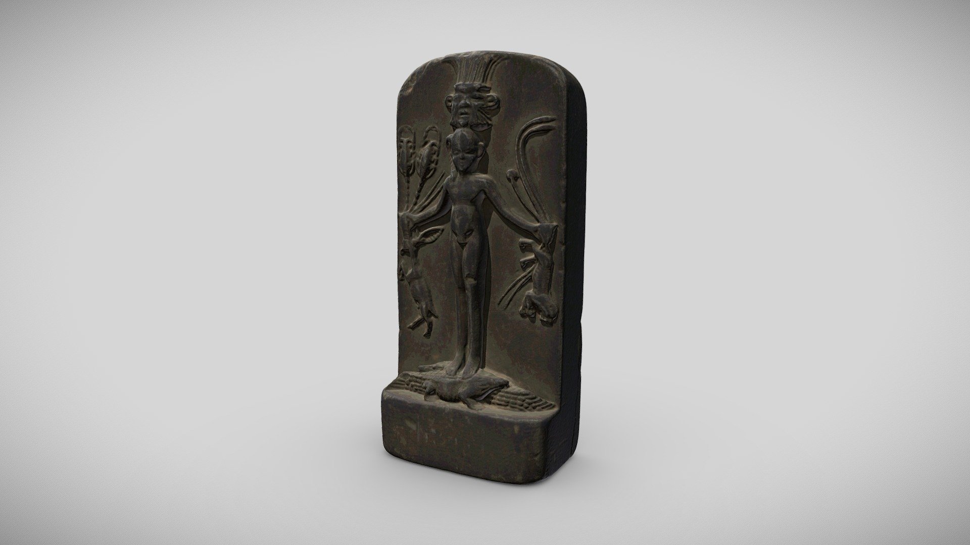 Stèle d'Horus sur les crocodiles, 84.9.33
