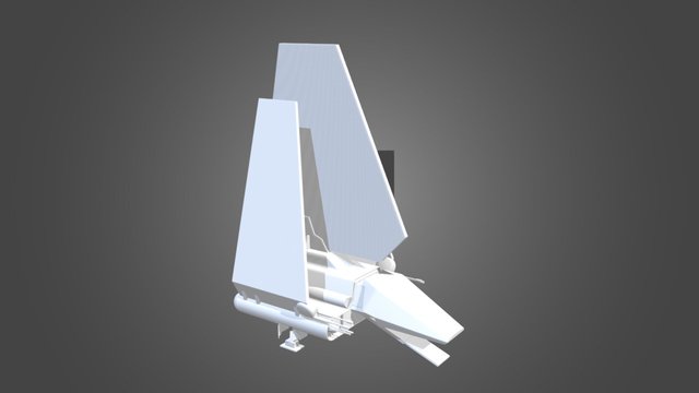 Stadi Wars, Lamdba-luokan sukkula 3D Model