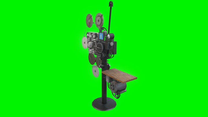 MOTION PICTURE PRINTING EQUIPMENT 3D Model