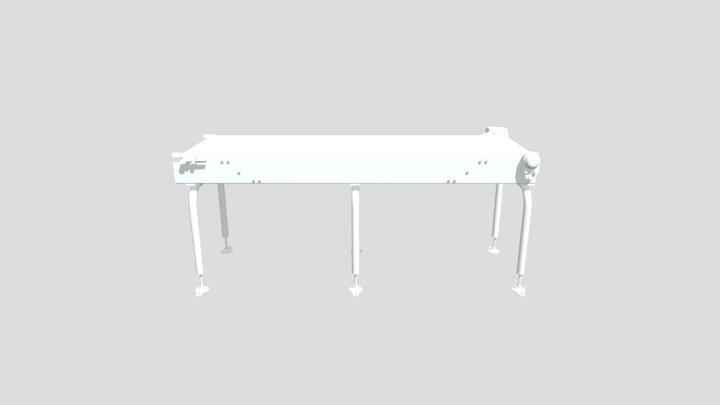 2009-case Taper Exit Conveyor 3D Model