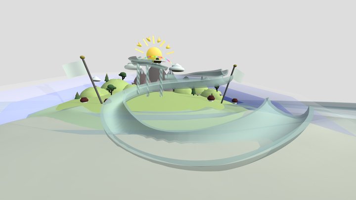 Wk4_Marble_Madness_O'Connell_Jennifer 3D Model